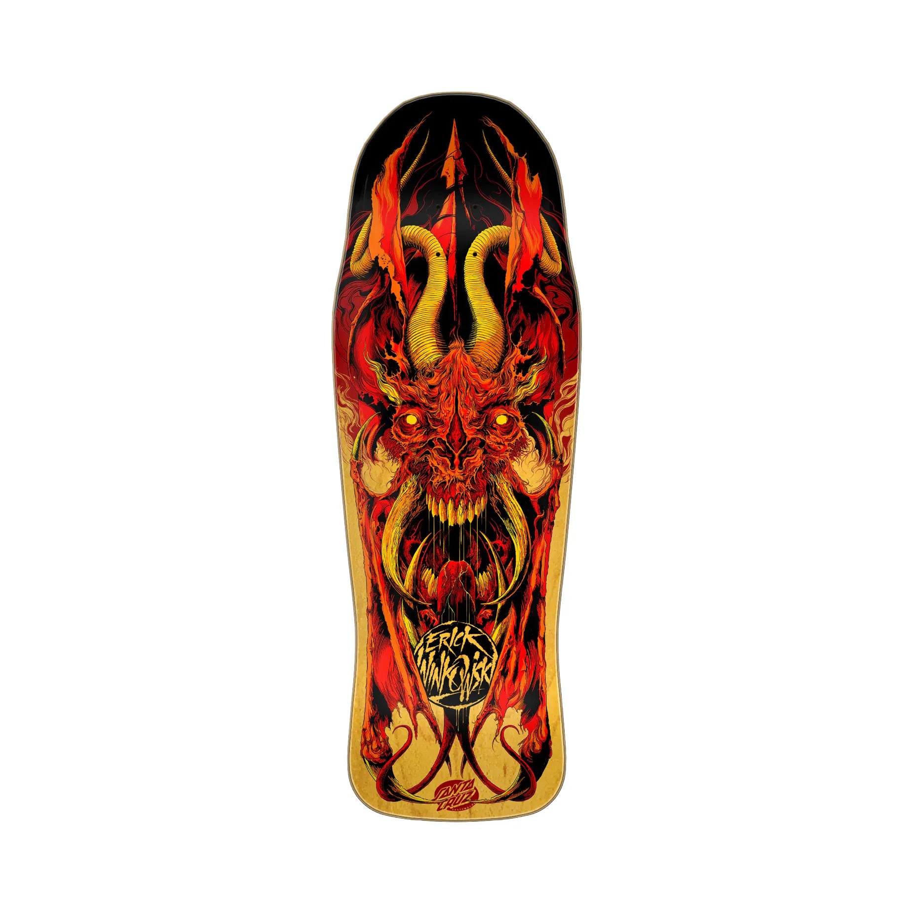 Santa Cruz Winkowski Primeval Shaped Skateboard Deck