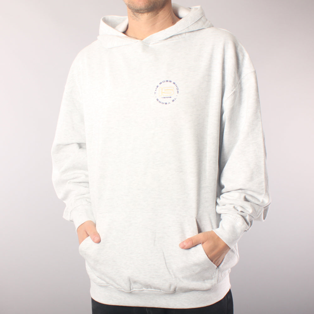 The Boss 15 Years Status Hoodie - Ash
