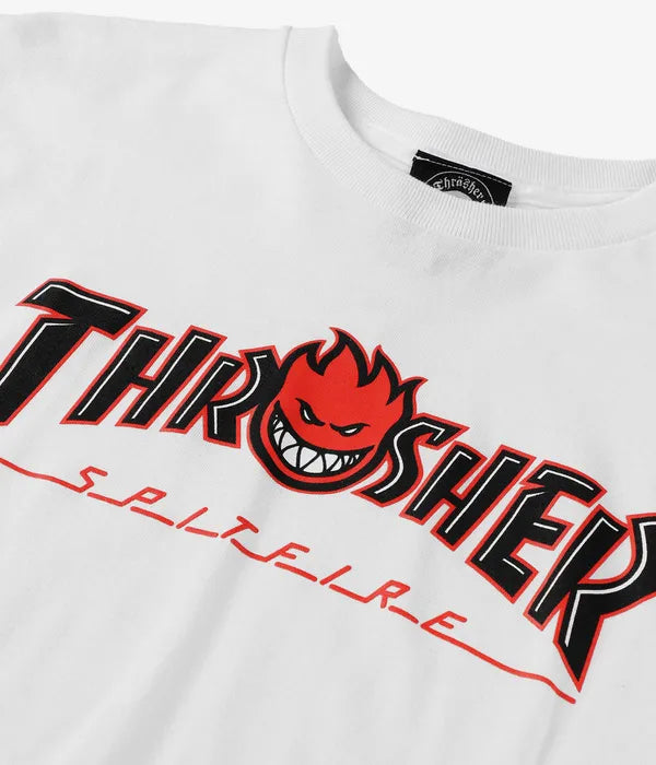 Thrasher x Spitfire Bighead Outline T-shirt - White