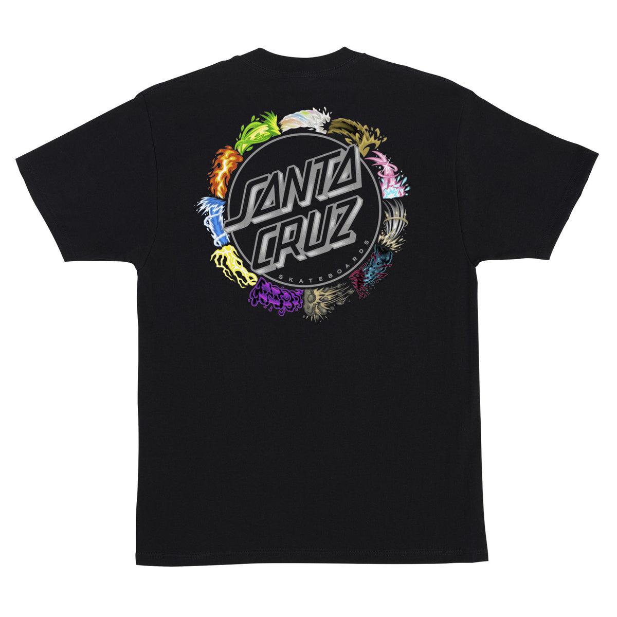 Santa Cruz x Pokémon Power Dot T-shirt - Black
