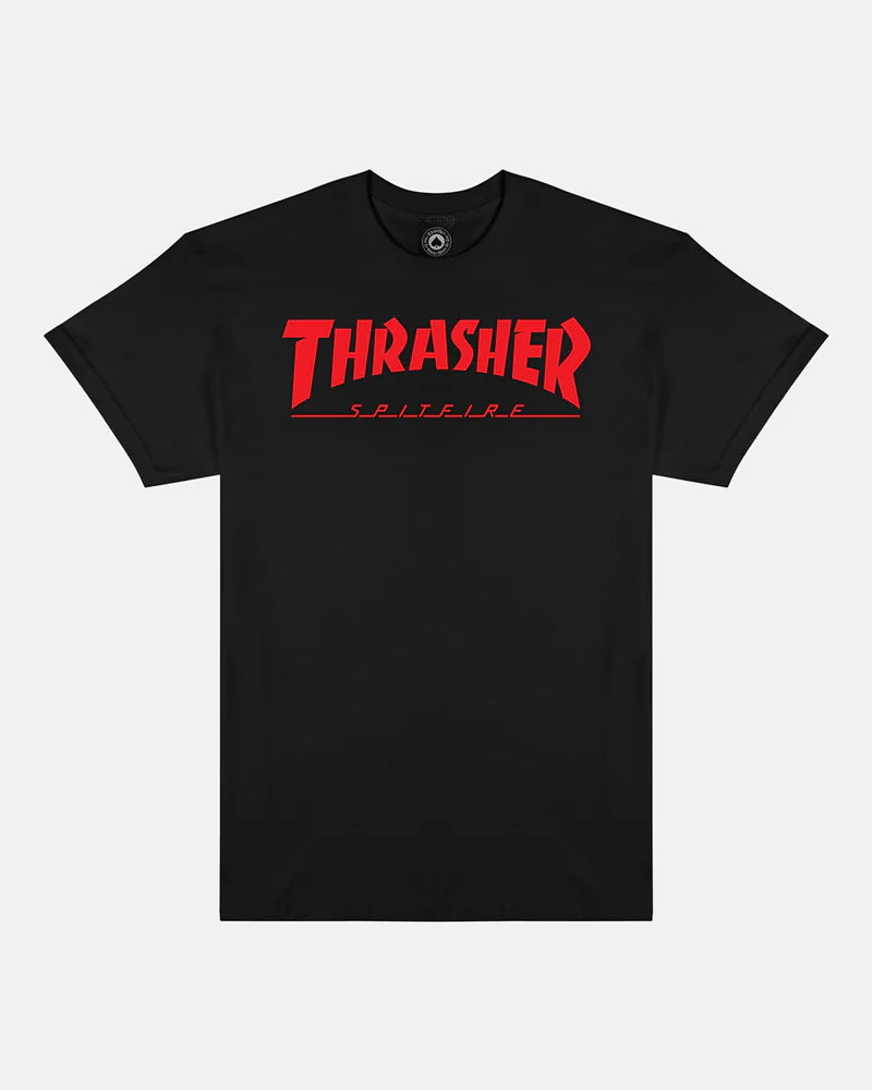 Thrasher x Spitfire Jake T-shirt - Black