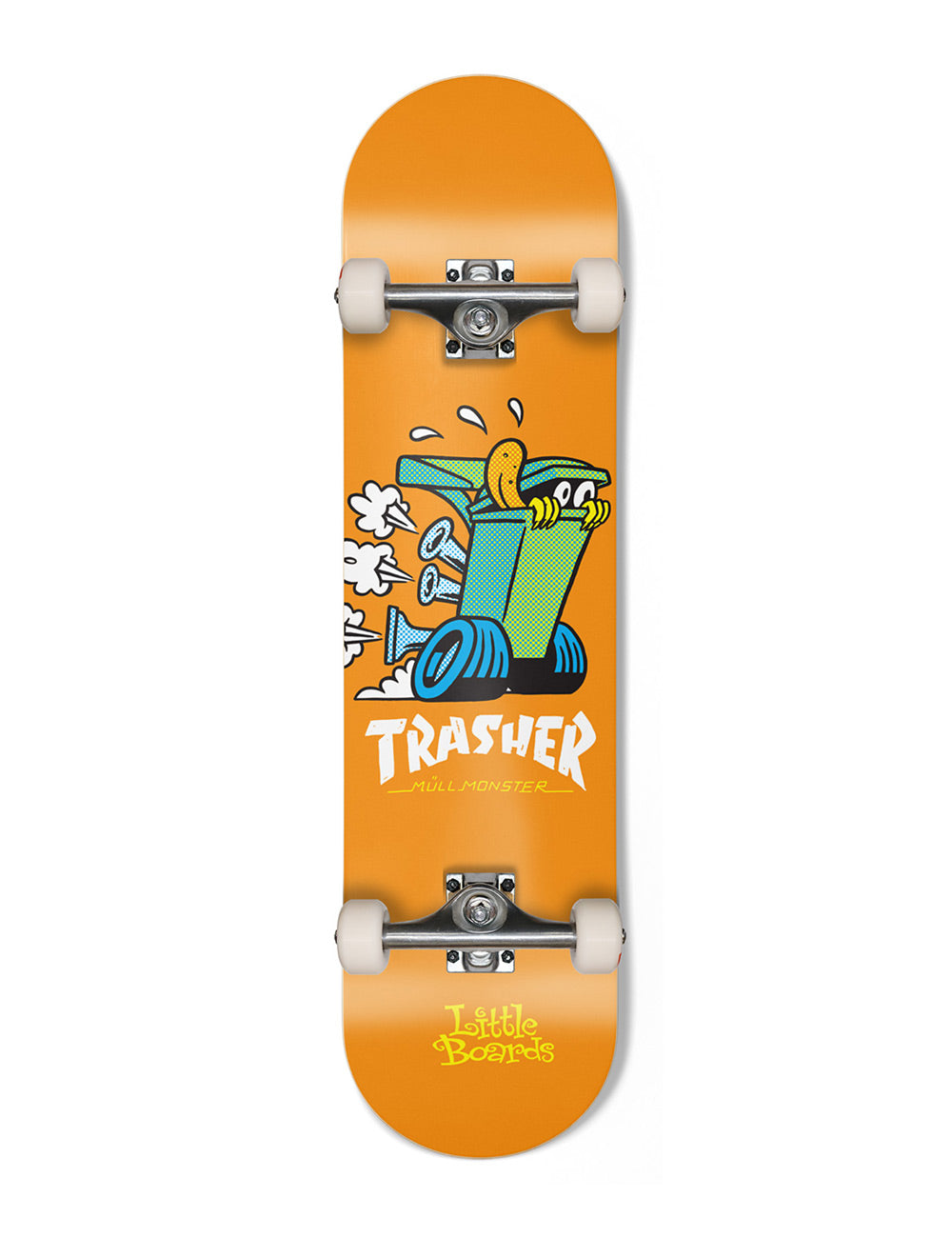 Little Boards Trasher Mini Complete Skateboard
