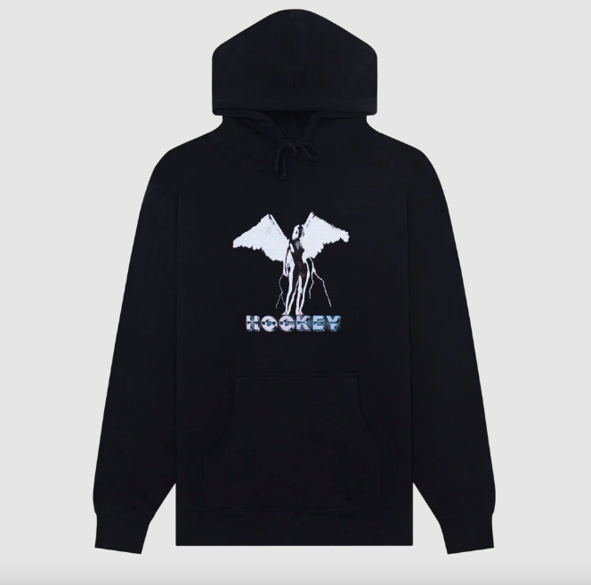 Hockey Angel Hoodie - Black