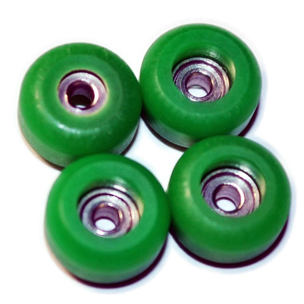 Custom Fingerboard Wheels - Green