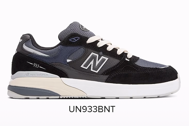 New Balance Numeric NM933 Reynolds Pro - Black / White / Grey