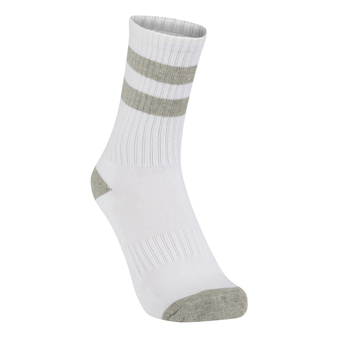 Jägers Stripe Socks - White/Grey