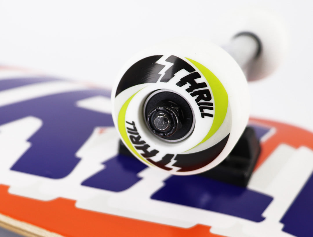 Thrill Logo Complete Skateboard - Orange