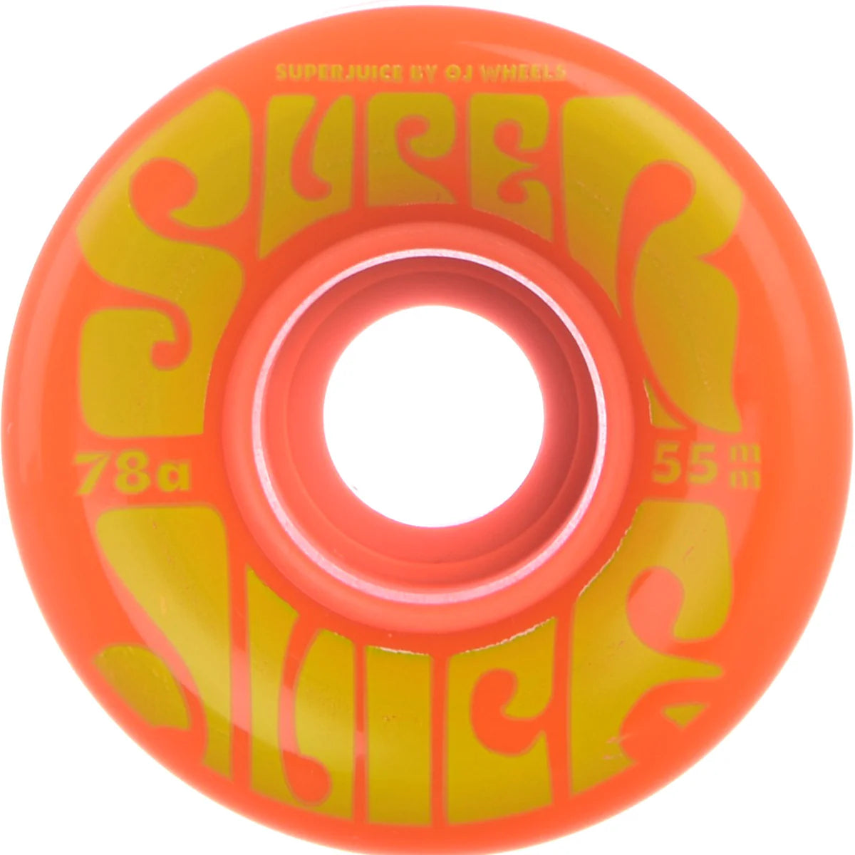 OJ Wheels Orange Mini Super Juice Cruiser Wheels - 78A