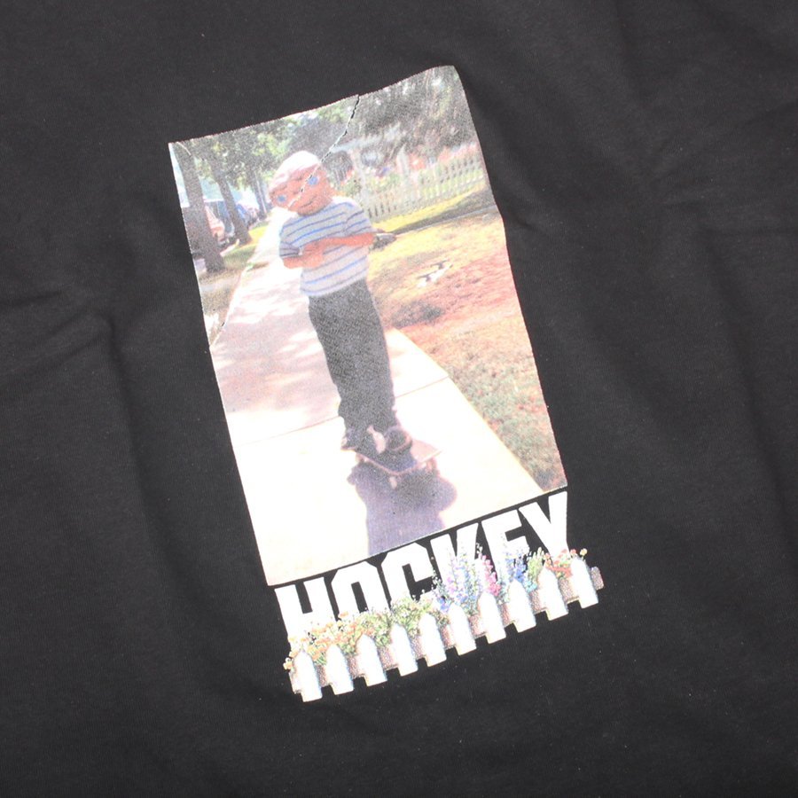 Hockey Neighbor LS T-shirt - Black