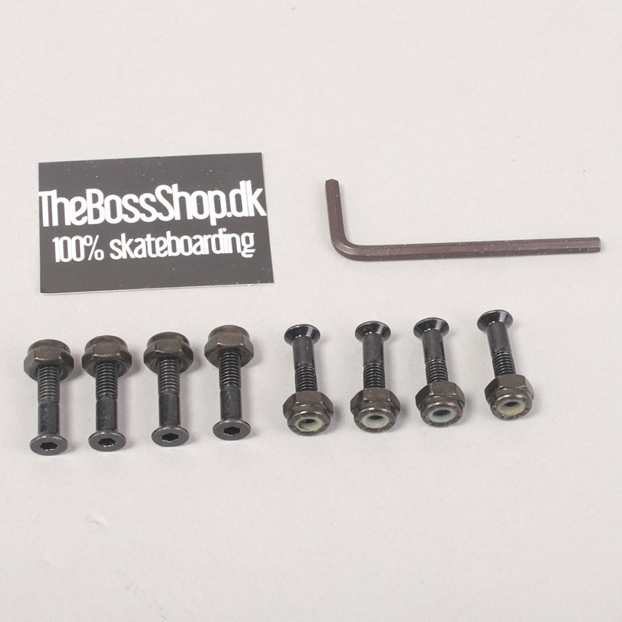 The Boss Viking Allen Screws 7/8" - Black