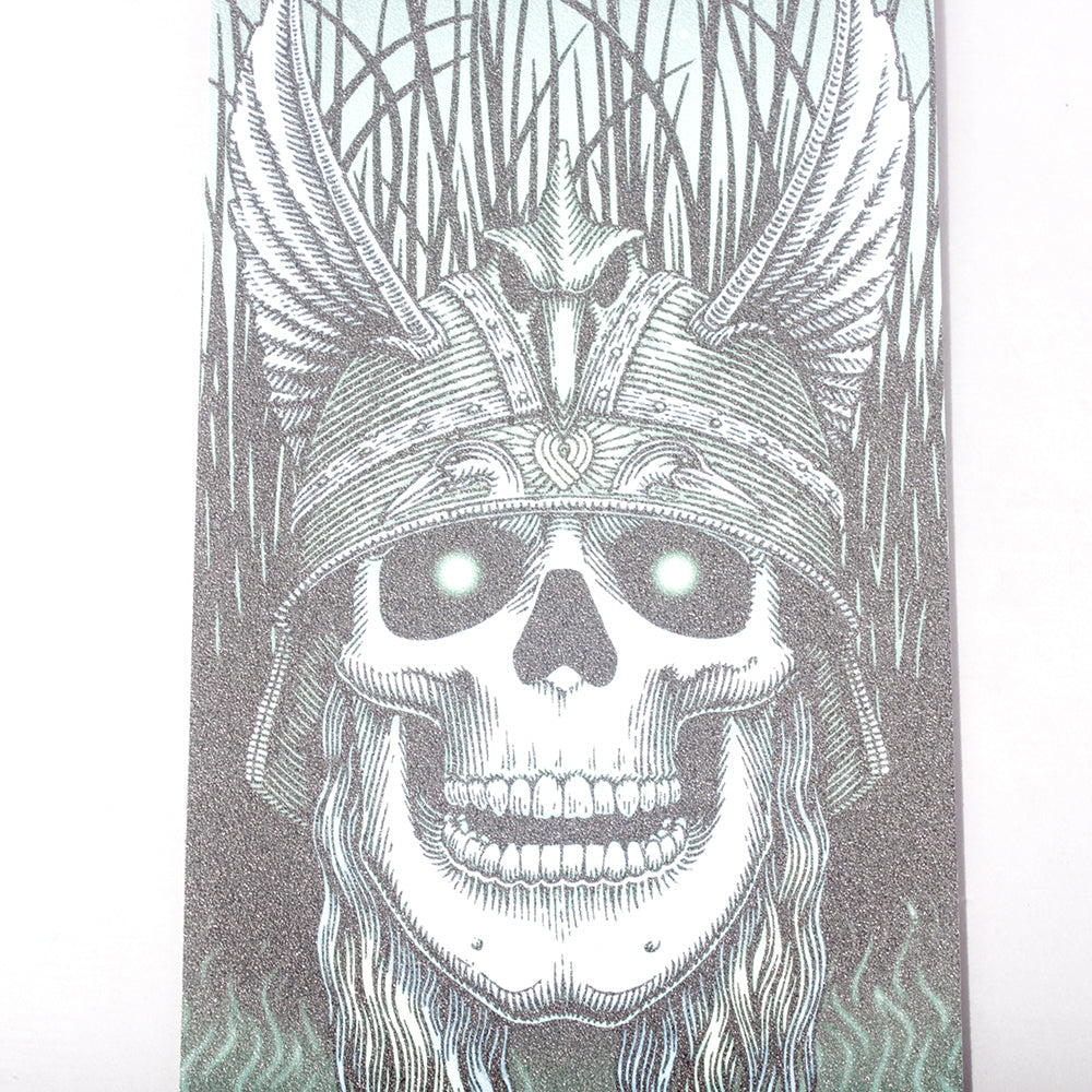 Powell Peralta Andy Anderson Green Skull Griptape 9"