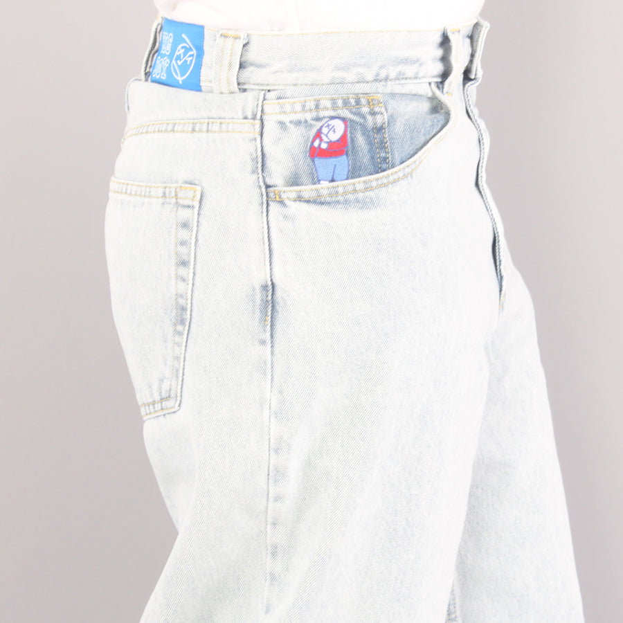 Polar Big Boy Jeans (OG Logo)- Light Blue