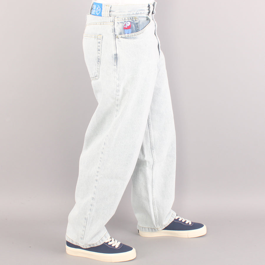 Polar Big Boy Jeans (OG Logo)- Light Blue