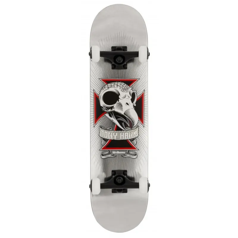Birdhouse Tony Hawk Skull 2 Crome Stage 3 Complete Skateboard - 7,75"