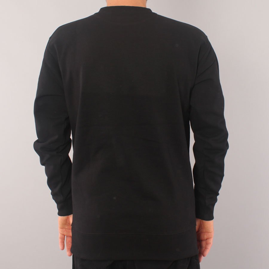 The Boss No Logo Crewneck Sweater - Black
