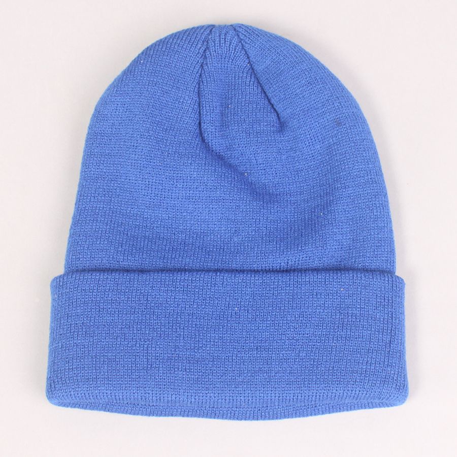 Blank Beanie - Blue