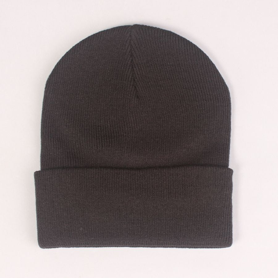 Blank Beanie - Black
