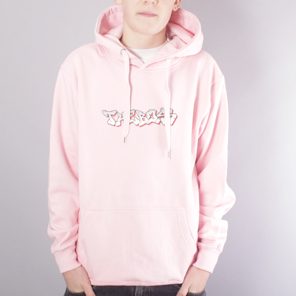 The Boss Letters Hoodie Sweatshirt - Pink