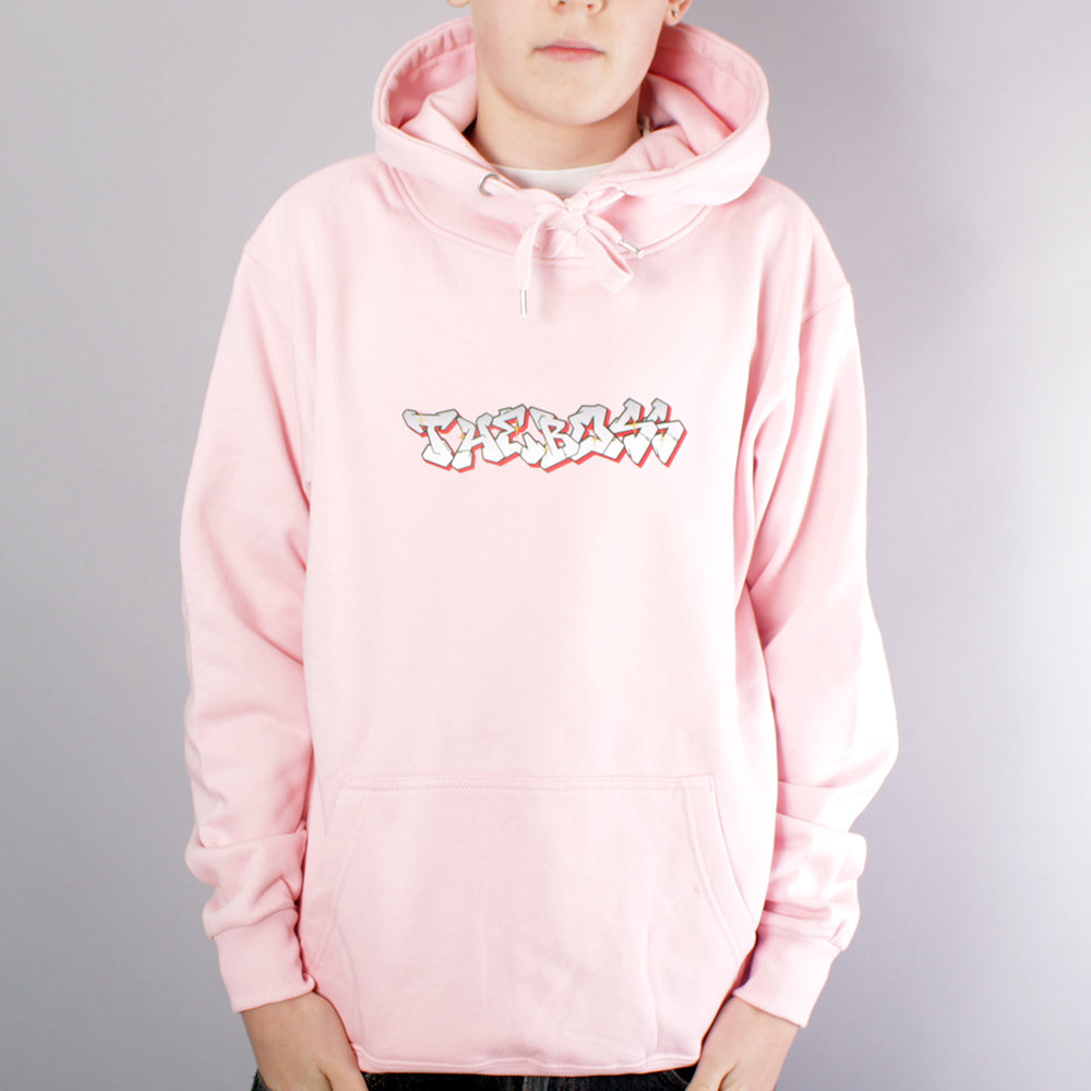 The Boss Letters Hoodie Sweatshirt - Pink