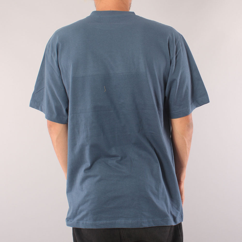 The Boss Push T-shirt - Petrol Blue