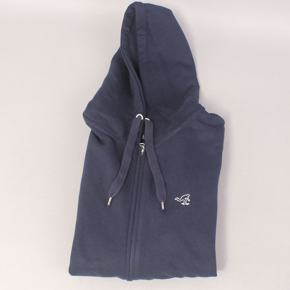 The Boss Push Zip Hood - Navy