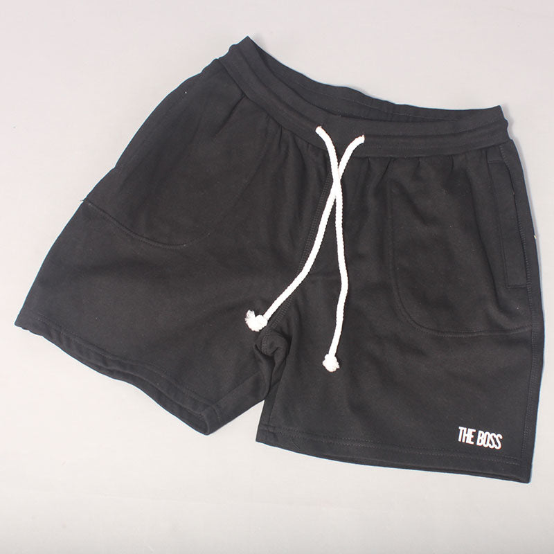 The Boss Mini Logo Sweatshorts - Black