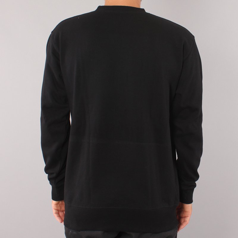 The Boss Tie Dye Logo Crewneck - Black