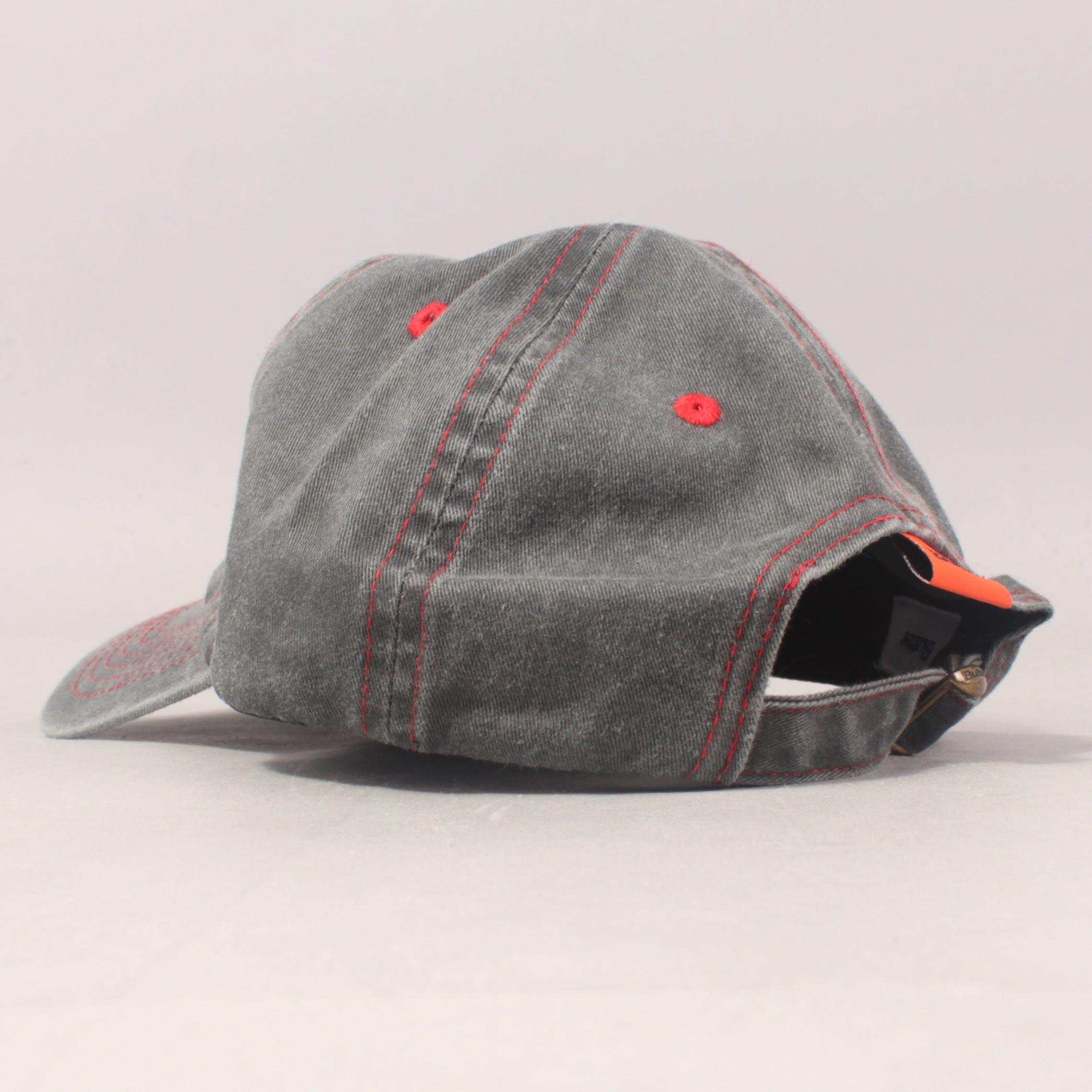Butter Goods Rounded Logo 6 Panel - Charcoal