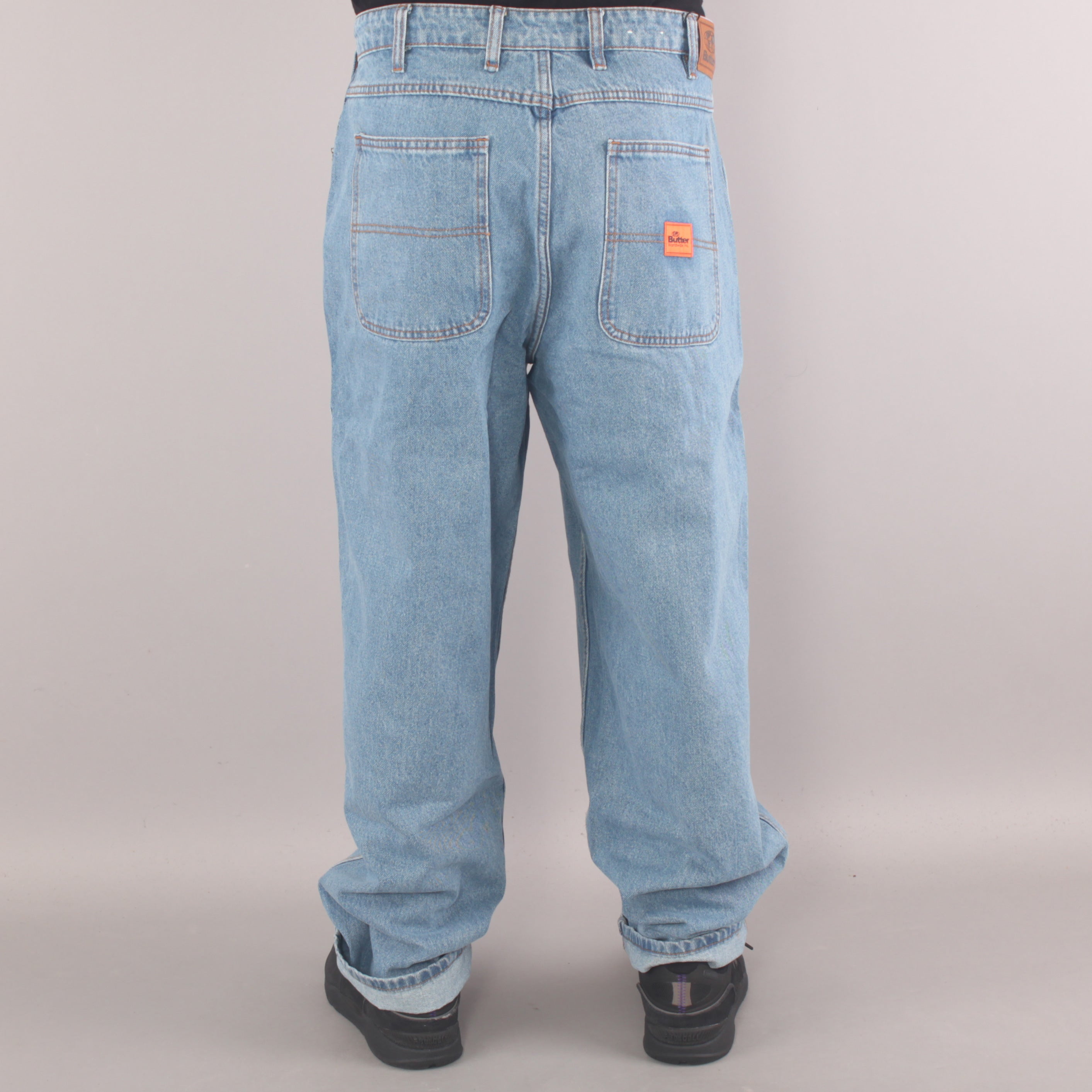 Butter Goods Santosuosso Denim Pants - Washed Indigo