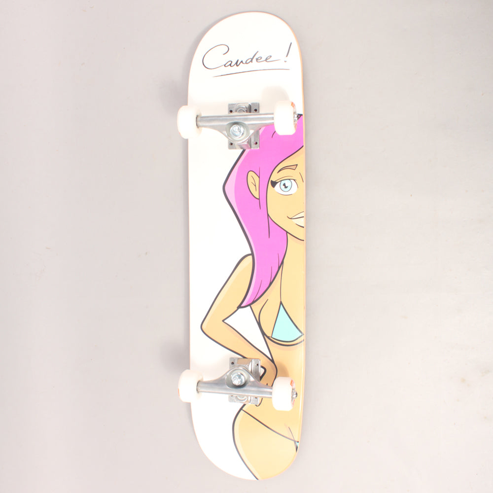 Candee Pink Complete Skateboard