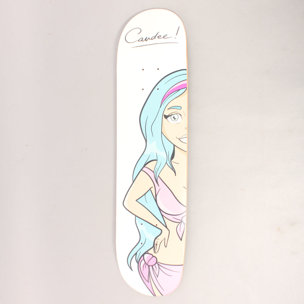 Candee Blue Skateboard Deck