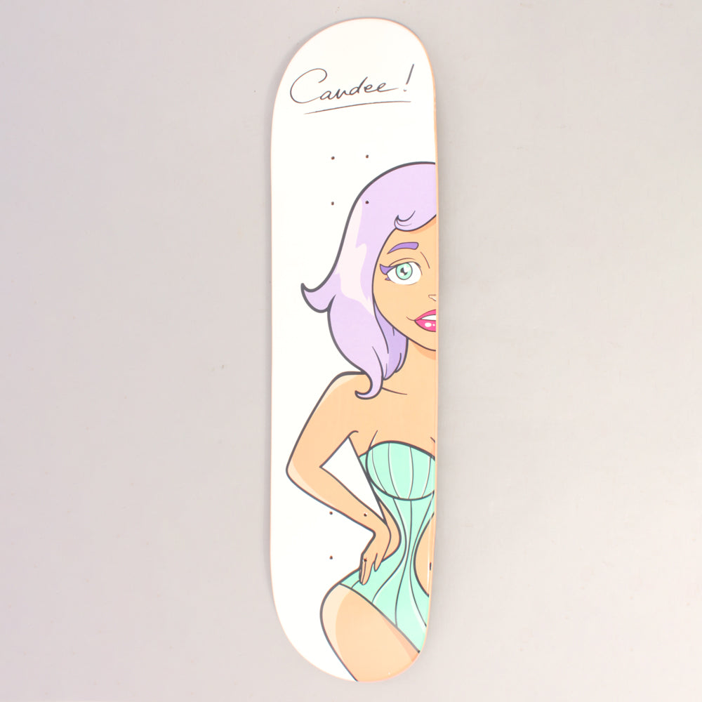 Candee Purple Skateboard Deck