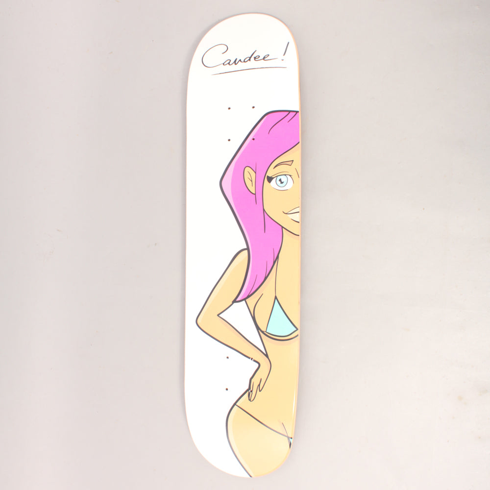 Candee Pink Skateboard Deck