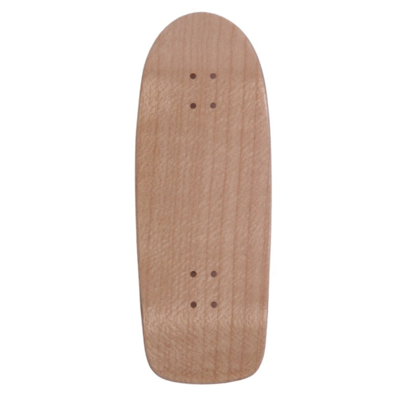 Custom Light Wood Single Deck Fingerboard - 35mm Cruiser Shape