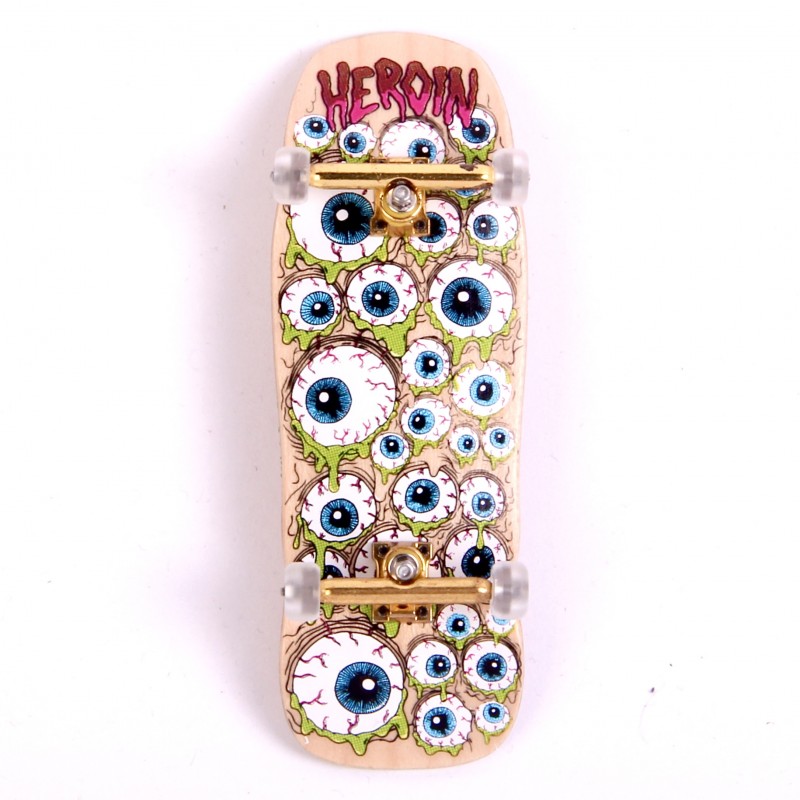 Custom x Heroin Eyes Fingerboard - 33,6mm