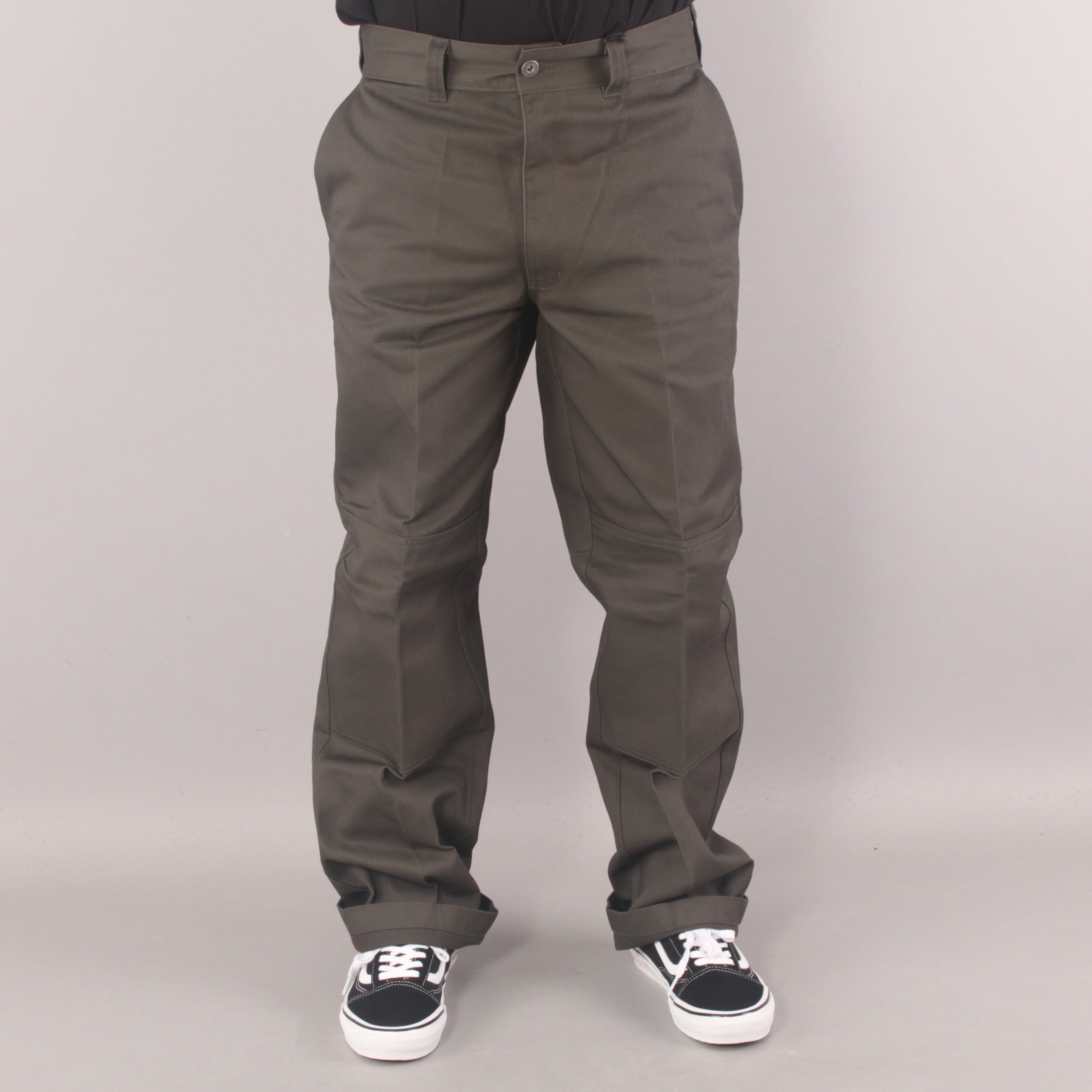 Dickies x Spitfire Double Knee Twill Work Pant Chino - Olive Green