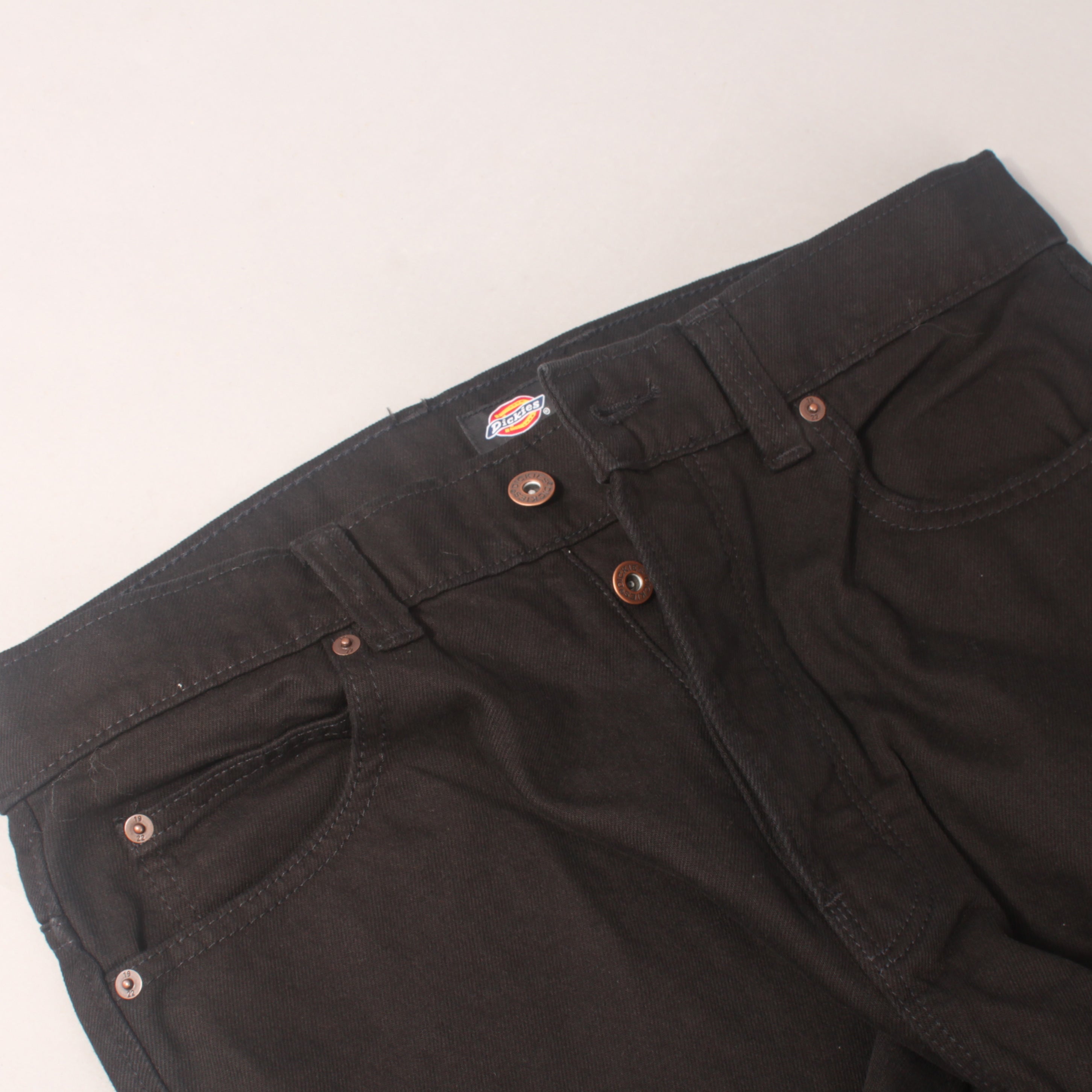Dickies Thomasville Baggy Denim Jeans - Rinsed Black