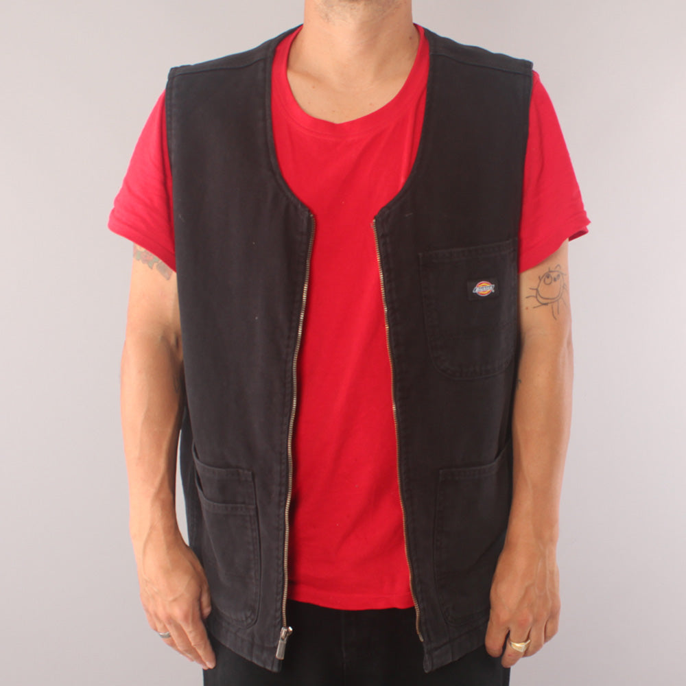 Dickies Duck Canvas SM Vest - Black