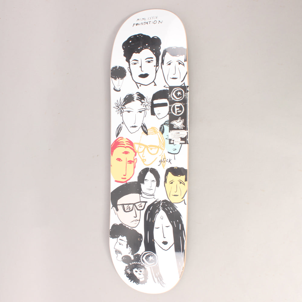Foundation Glick Faces Skateboard Deck