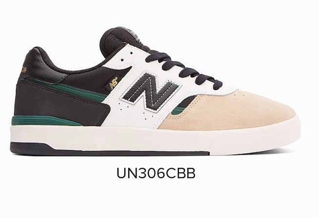 New Balance Numeric Jamie Foy NM306 Cup - White/ Black/ Sand