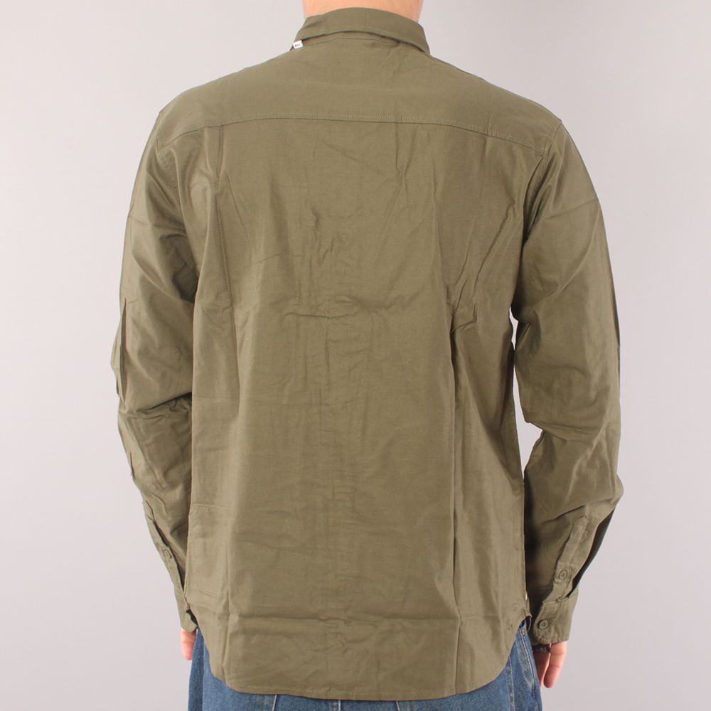 Globe Foundation LS Shirt - Olive