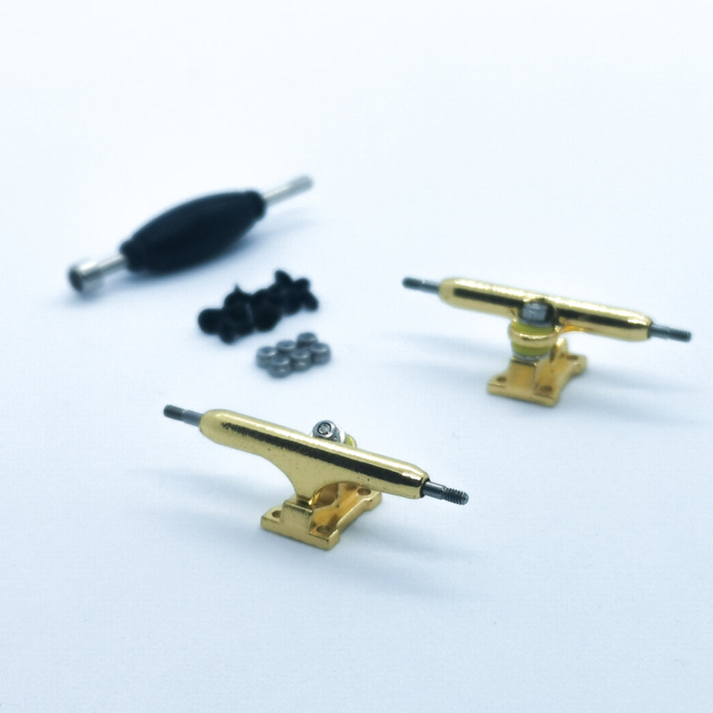 FingerFlicks Fingerboard Trucks Set - 32 MM Gold