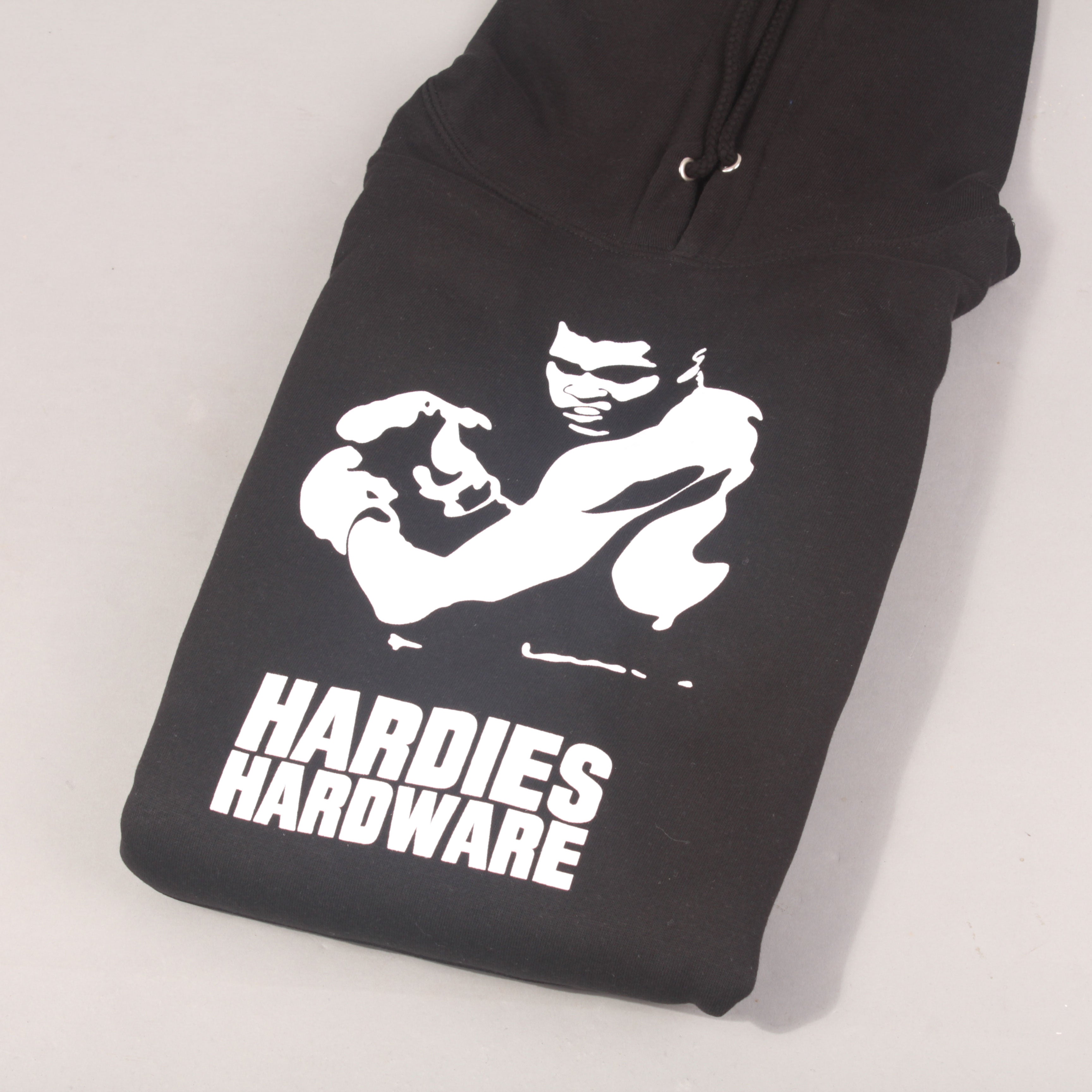 Hardies Hardware Boxer Hoodie - Black