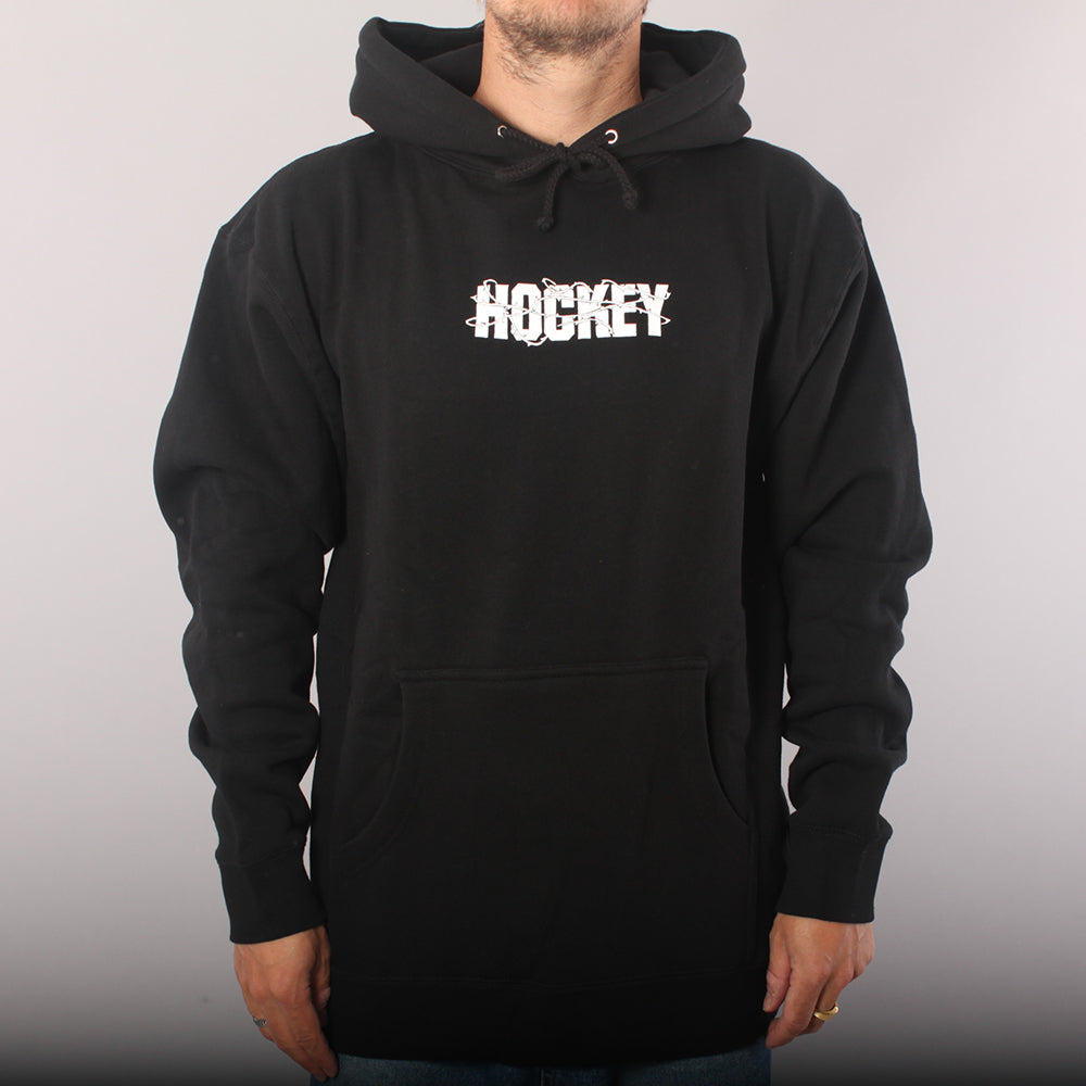 Hockey Roses Hoodie - Black