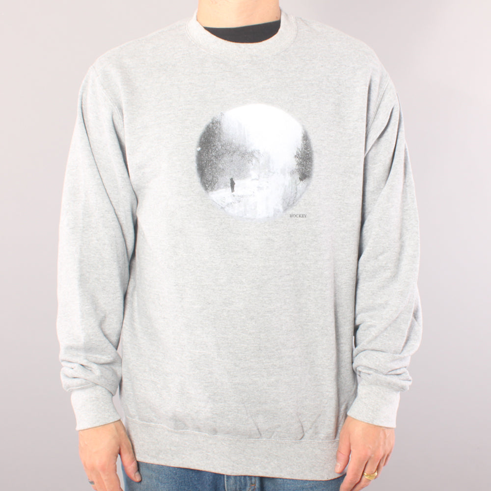 Hockey Frost Crewneck - Grey Heather