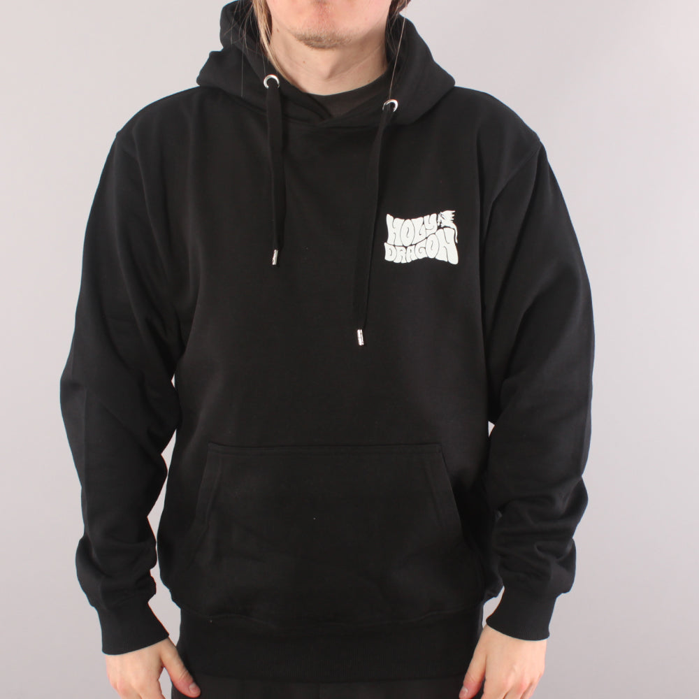 Holy Dragon Logo Hoodie - Black