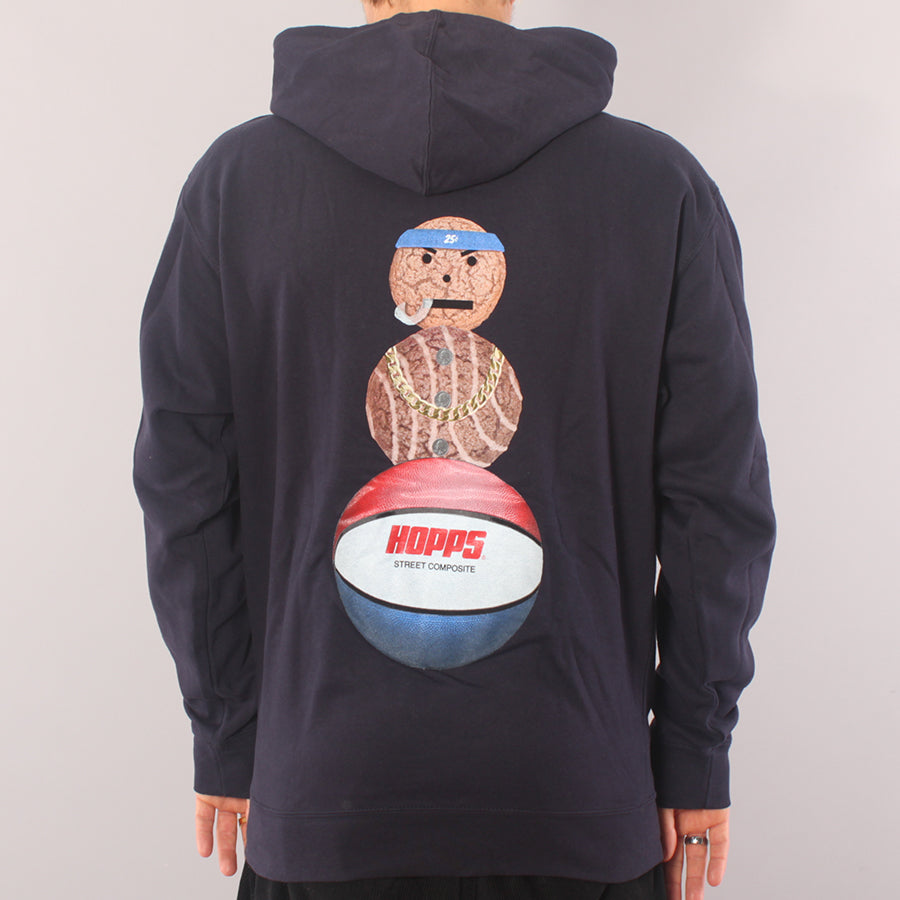Hopps x Quarter Snacks Snackman Hood - Navy