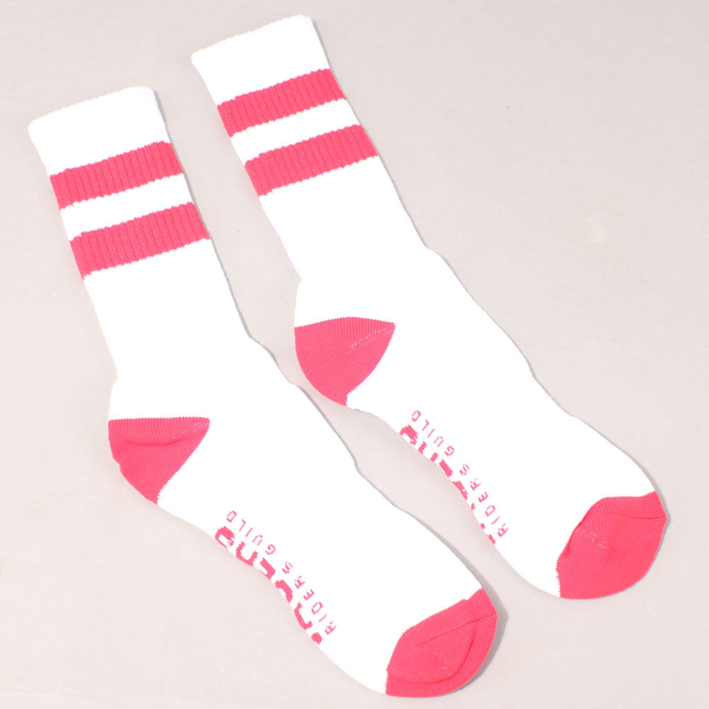 Jägers Stripe Socks - White/Red
