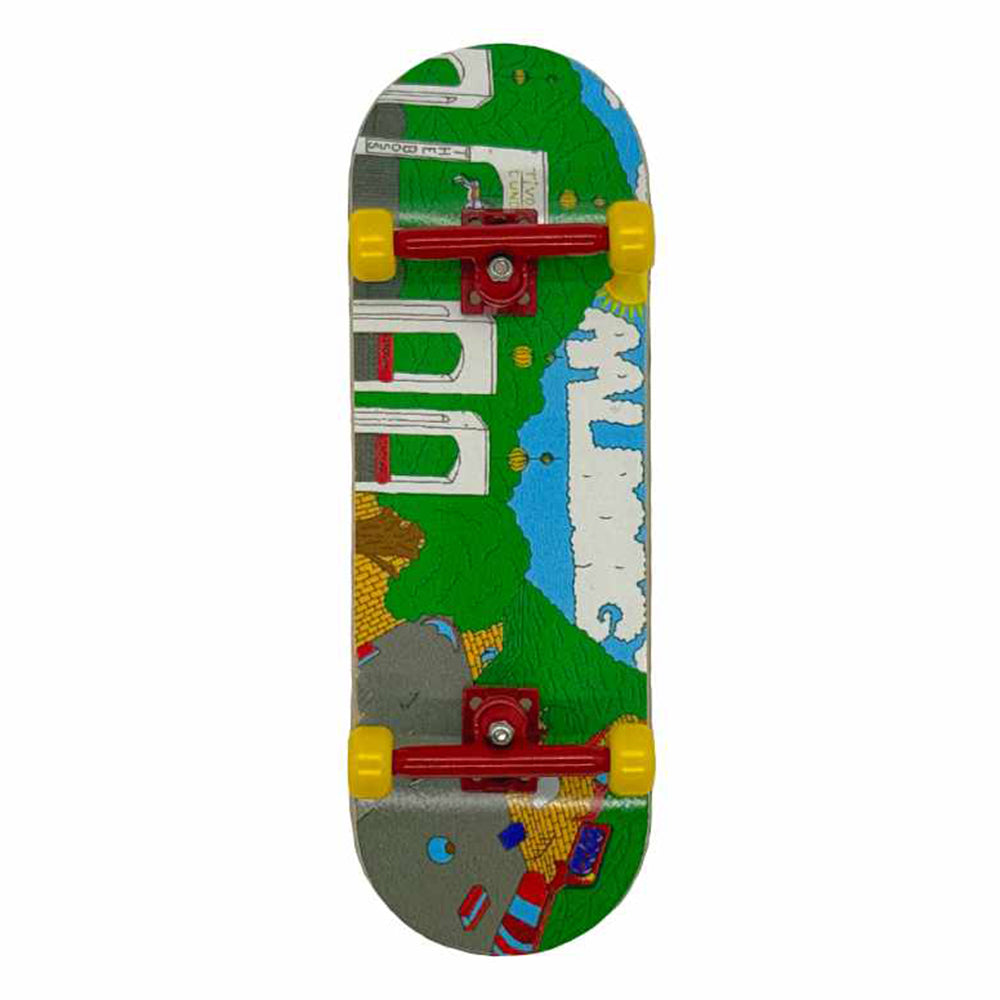 FingerFlicks x The Boss Complete Fingerboard - 32 MM Lunden (color edition)