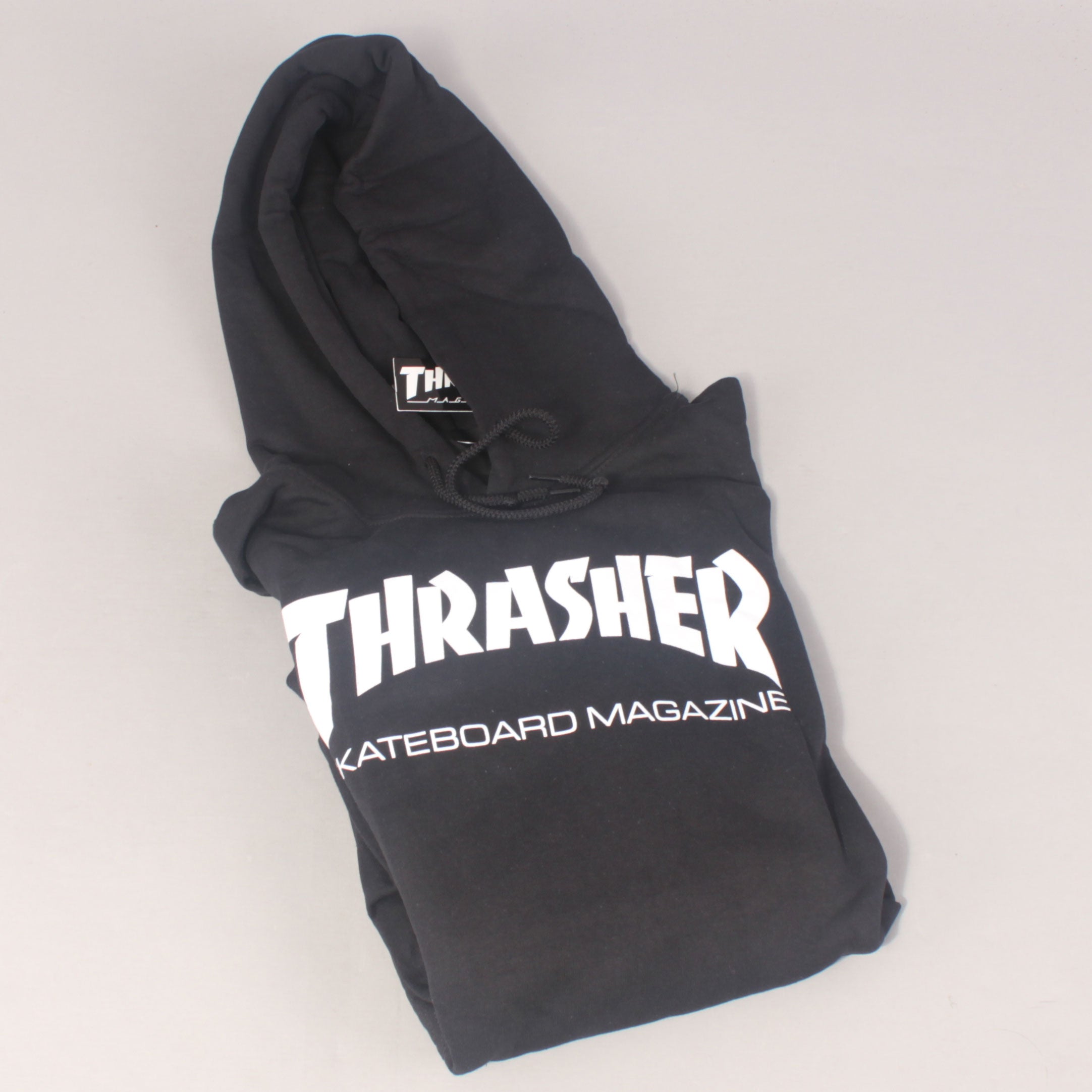 Thrasher Skate Mag Logo Hood - Black